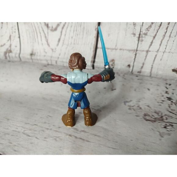 Playskool Hasbro 2011 STAR WARS Galactic Heroes Jedi Force Anakin Skywalker - Picture 3 of 5